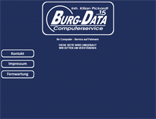 Tablet Screenshot of burg-data.com